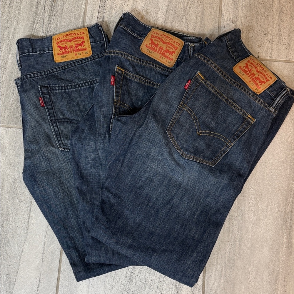 Levi's Relaxed Fit Dark Blue Jeans